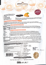 Load image into Gallery viewer, ELIT DARK CHOCOLATE COVERED ORANGE DRAGE 125GR