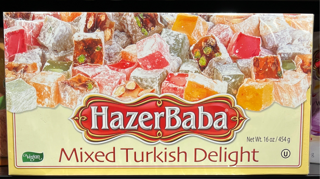 Hazerbaba Mixed Turkish Delight 454gr
