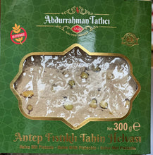 Load image into Gallery viewer, ABDURRAHMAN TATLICI HALVA w/ PISTACHIO 300gr
