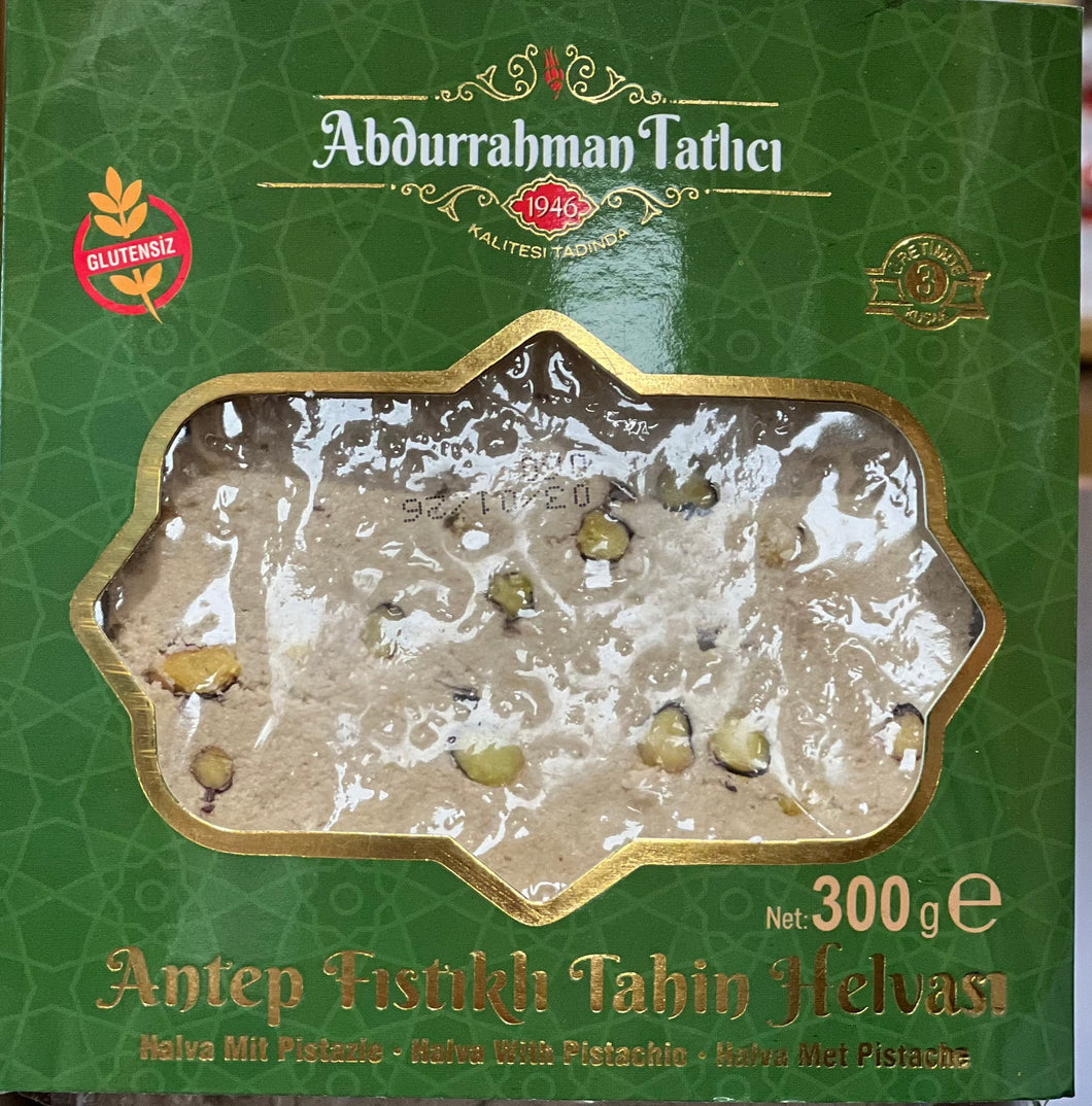 ABDURRAHMAN TATLICI HALVA w/ PISTACHIO 300gr