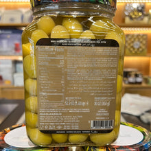 Load image into Gallery viewer, MARMARABIRLIK GREEN OLIVES 3XL WHOLE (KOKTEYL 161-180) 850GR GLASS
