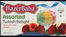 Load image into Gallery viewer, Hazerbaba Assorted Turkish Delight 454gr
