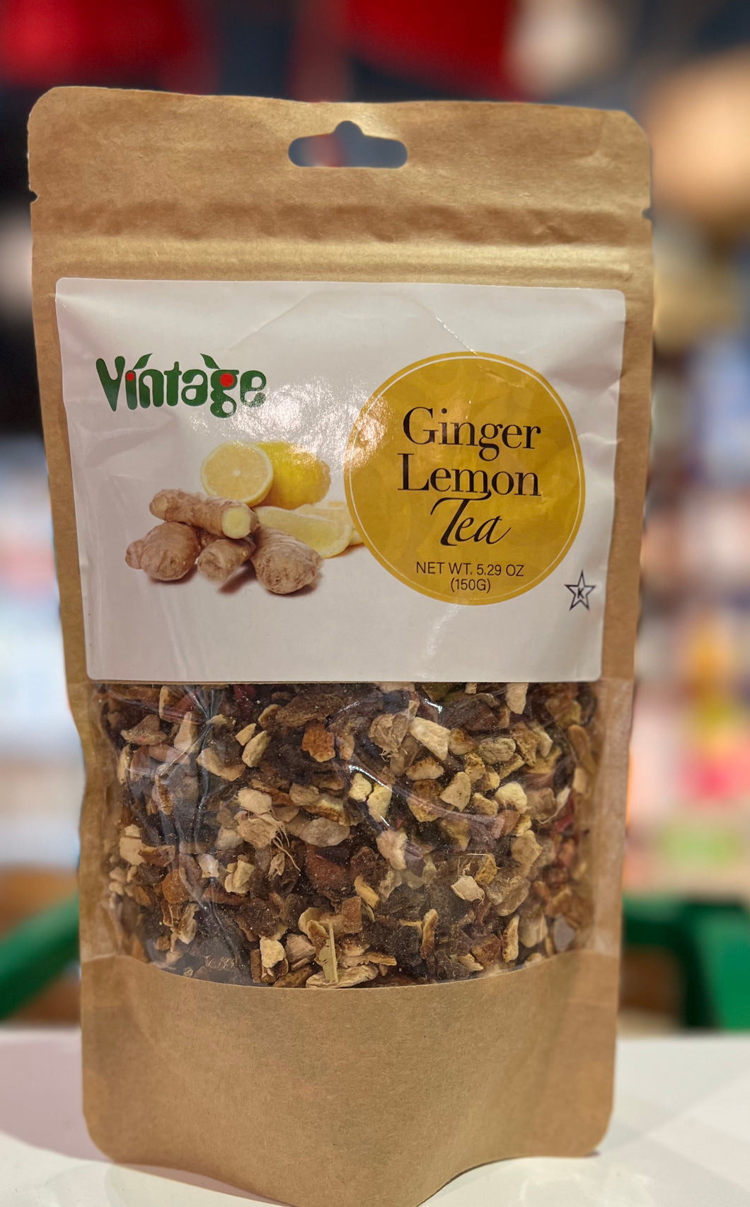 VINTAGE GINGER LEMON TEA (150g)