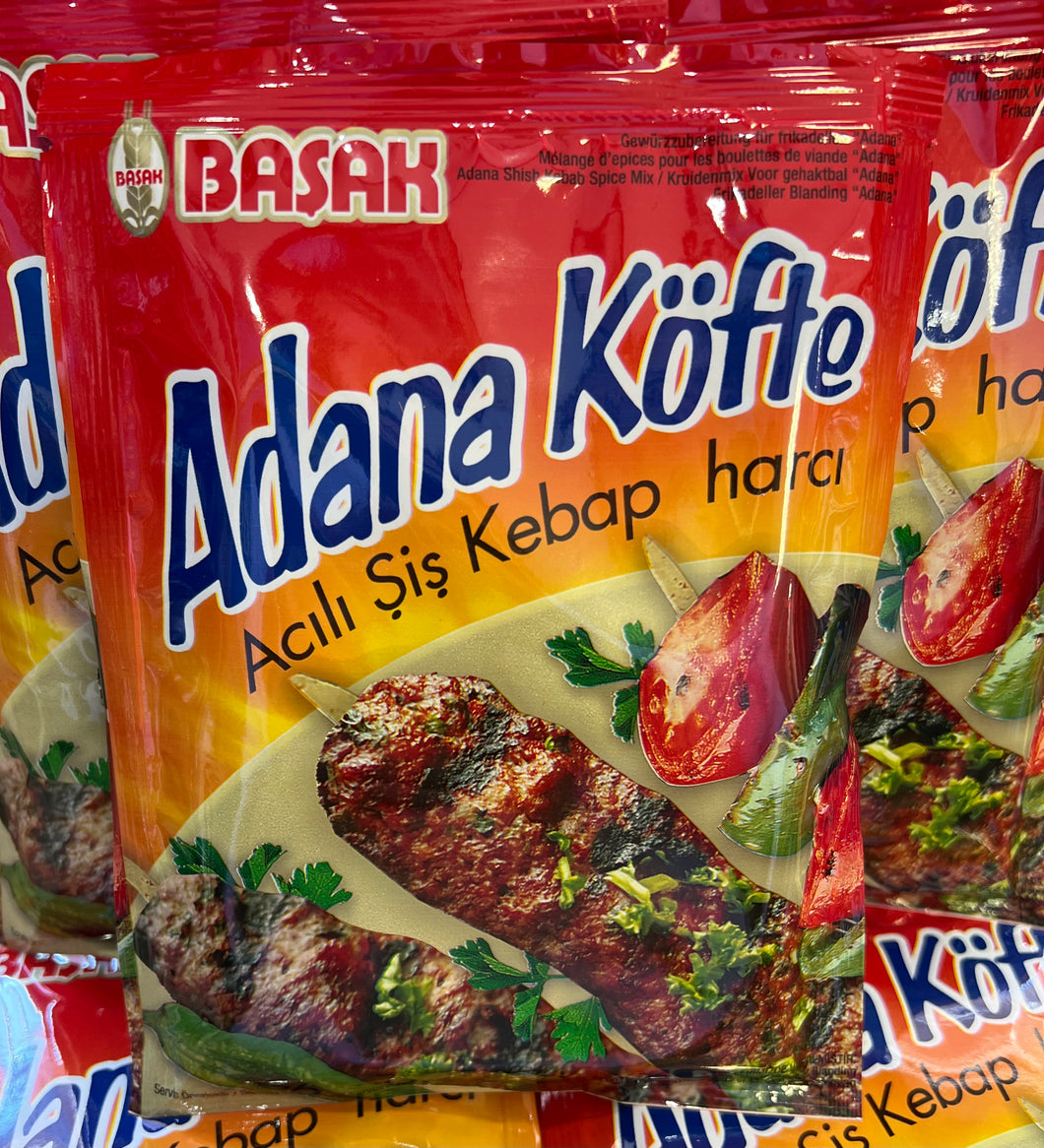 BASAK ADANA SHISH KEBAB SPICE MIX HOT 65g x 5 pack