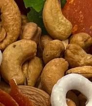 Load image into Gallery viewer, DRIED FRUITS AND NUTS  ROUND TRAY 5
