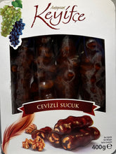 Load image into Gallery viewer, KEYIFCE TURKISH SAUSAGE MOLASSES W/WALNUT 400GR
