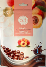 Load image into Gallery viewer, ELIT MILK CHOCOLATE COVERED PEACH DRAGE 125GR
