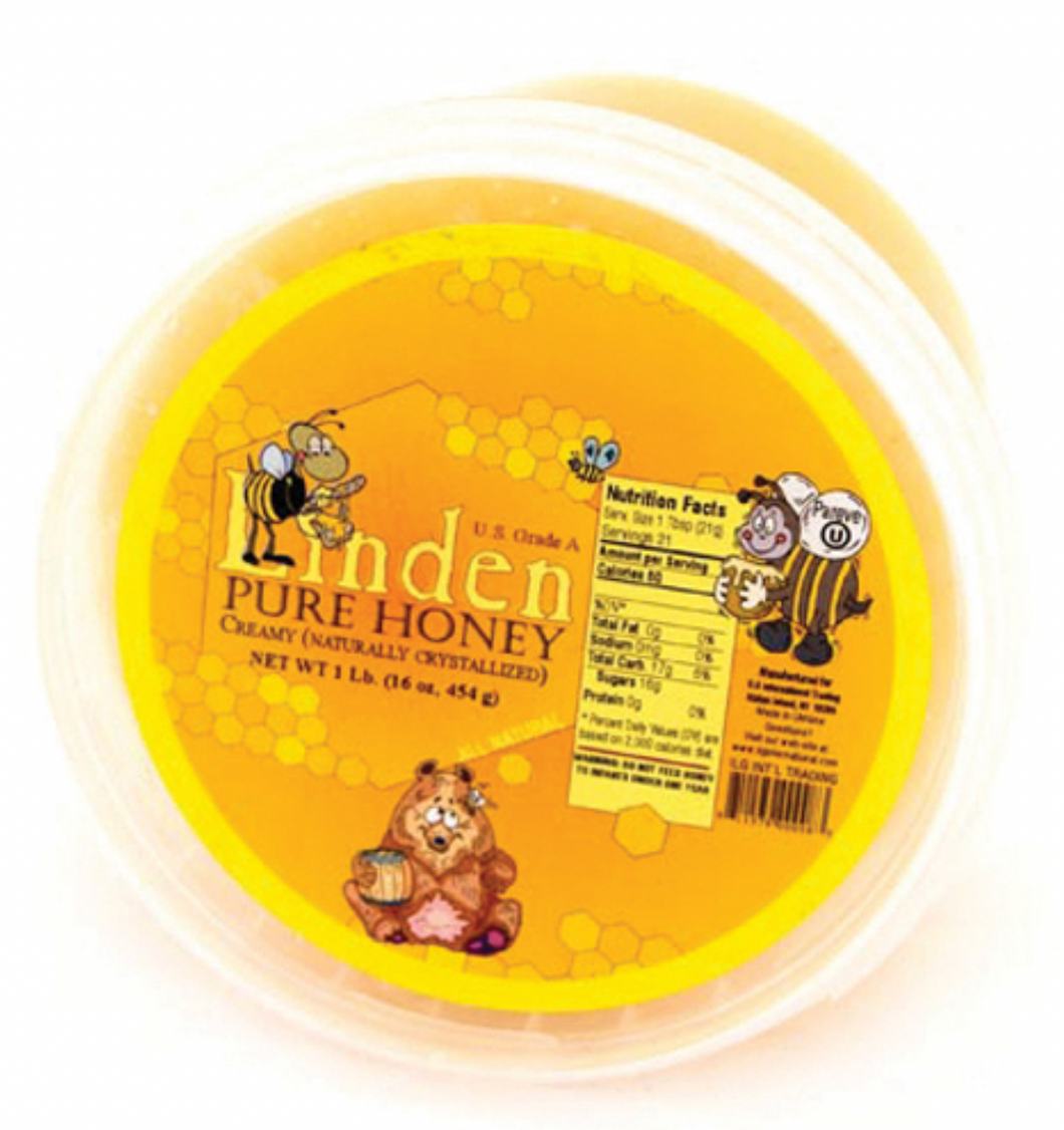 LINDEN CREAMED HONEY 1LB