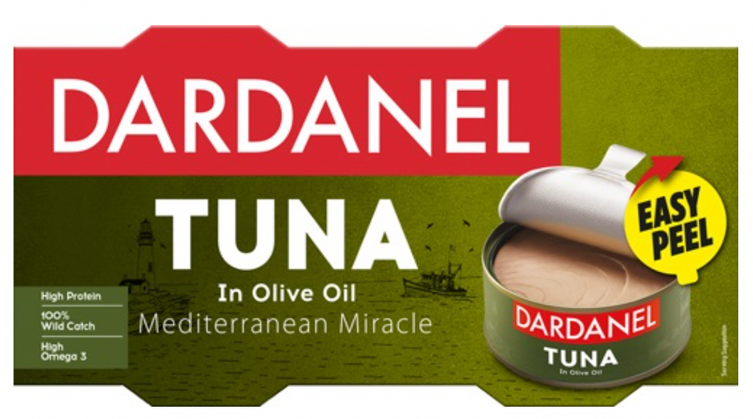 DARDANEL TUNA IN OLIVE OIL 2X140GR