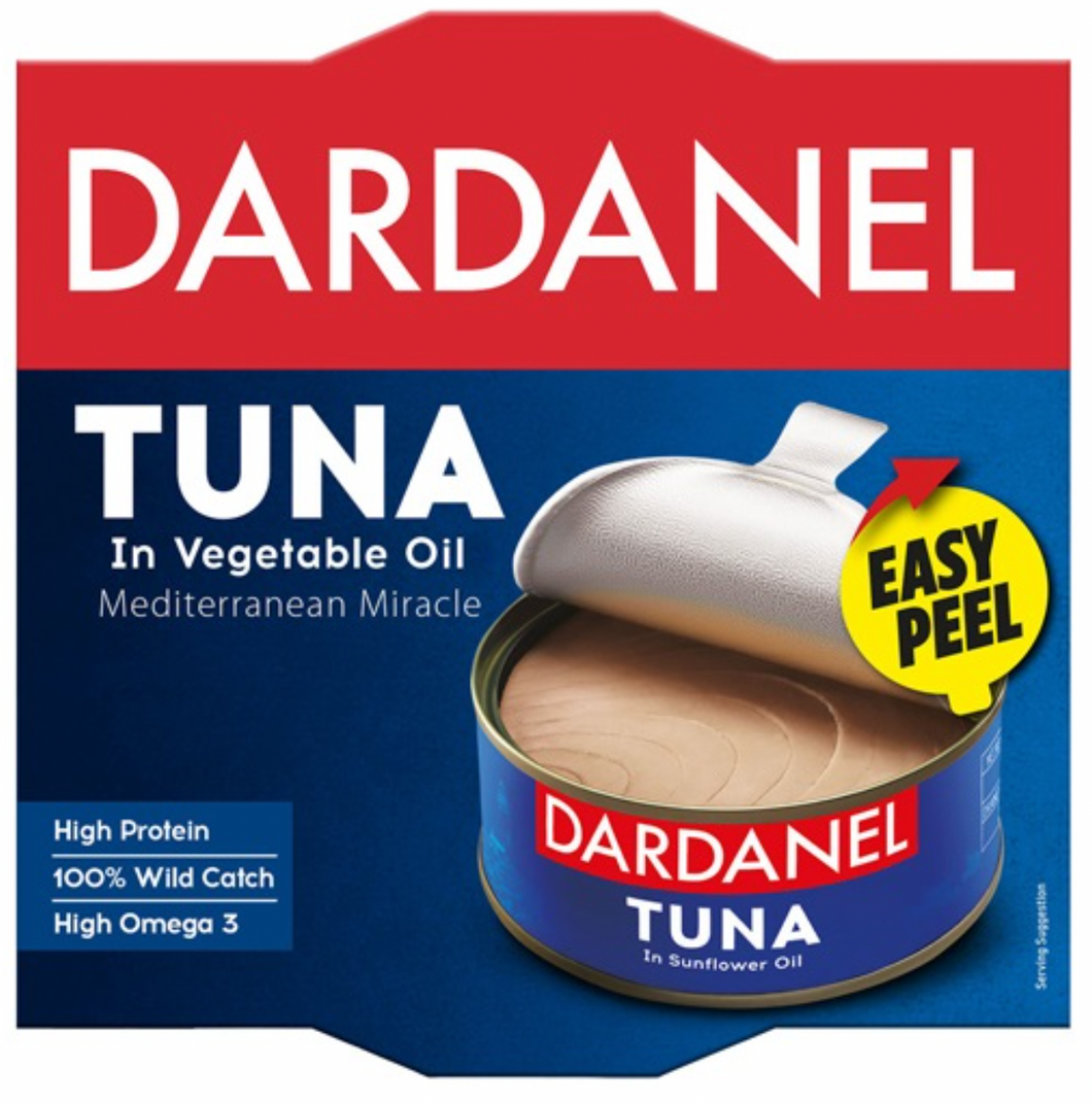 DARDANEL TUNA IN SUNFLOWER OIL 140GR