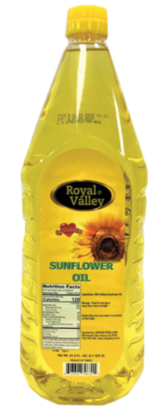 ROYAL VALLEY SUNFLOWER OIL 2L