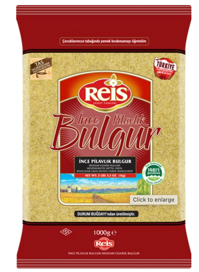 REIS INCE PILAVLIK BULGUR (MIDYAT TIPI) 1kg