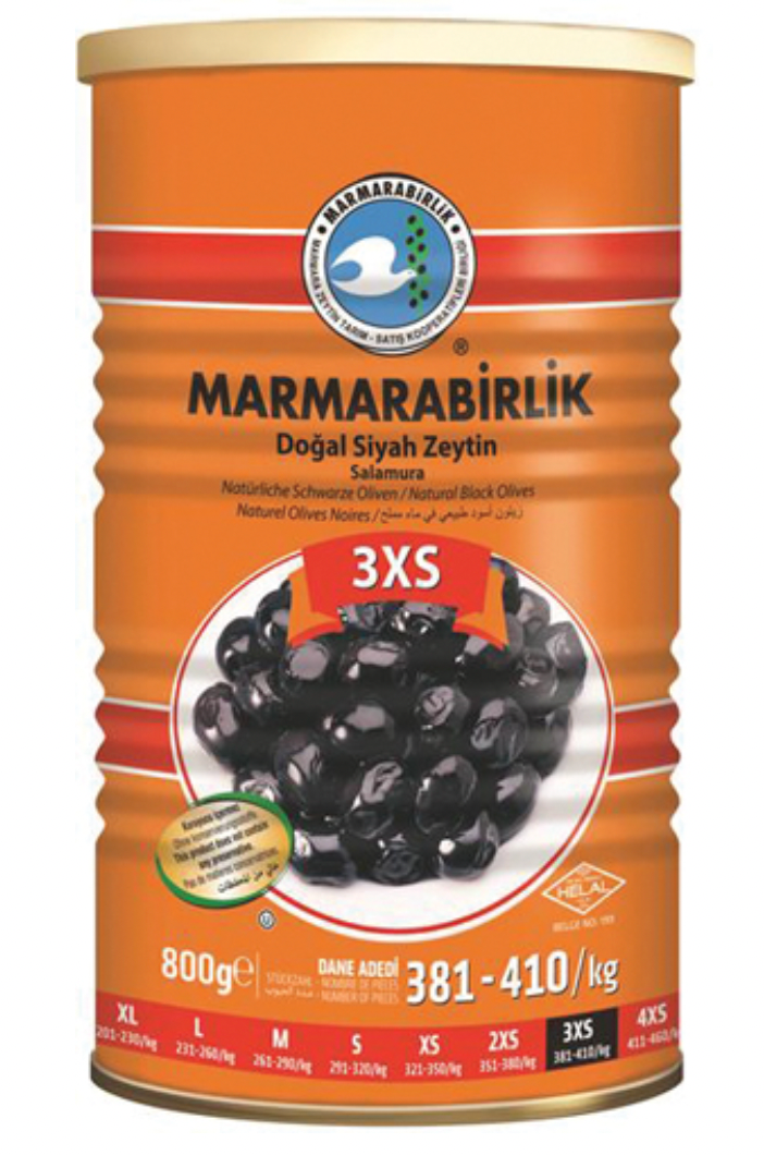 MB GEMLIK BLACK OLIVES 3XS LUKS 800GR CAN