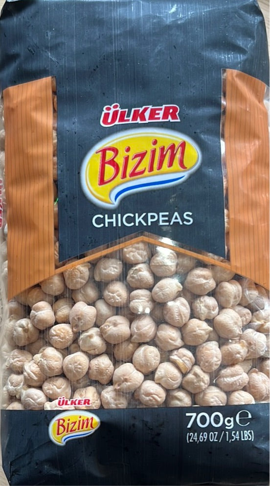 ULKER BIZIM CHICKPEAS 700g