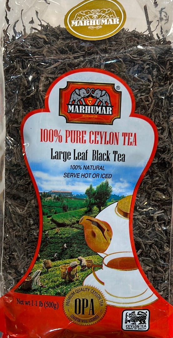 MARHUMAR BLACK TEA %100 PURE CEYLON TEA 500g