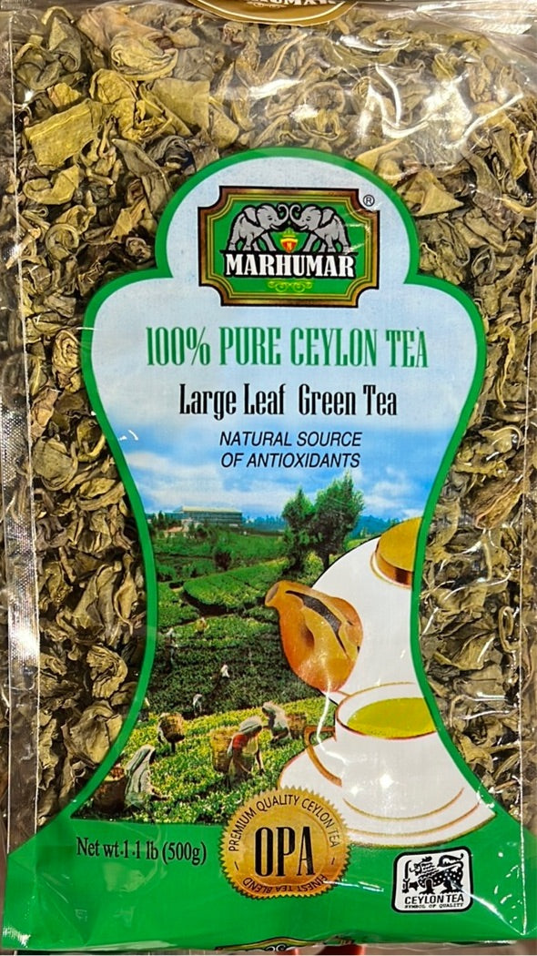 MARHUMAR GREEN TEA %100 PURE CEYLON TEA 500g