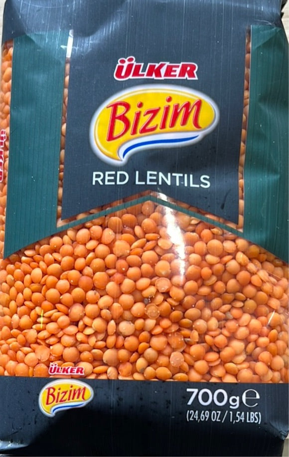 ULKER BIZIM RED LENTILS 700g