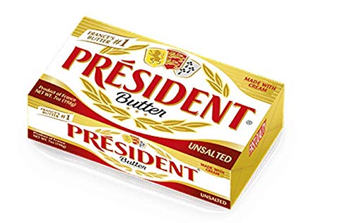 PRESIDENT BUTTER UNSALTED 7oz (Pack of 20)