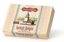 Load image into Gallery viewer, HAZERBABA ASSORTED WOODEN TURKISH DELIGHT 227GR
