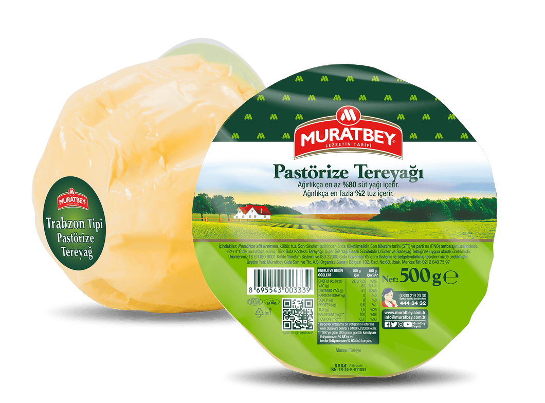 MURATBEY Trabzon Butter 500g (Pack of 18)