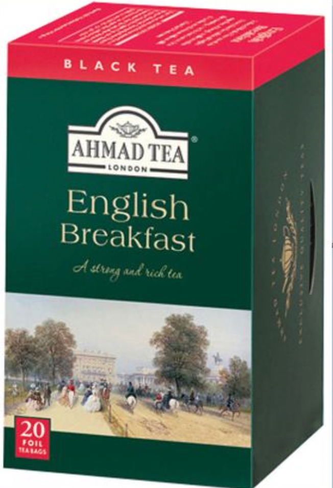 AHMAD TEA ENGLISH BREAKFAST  20TB