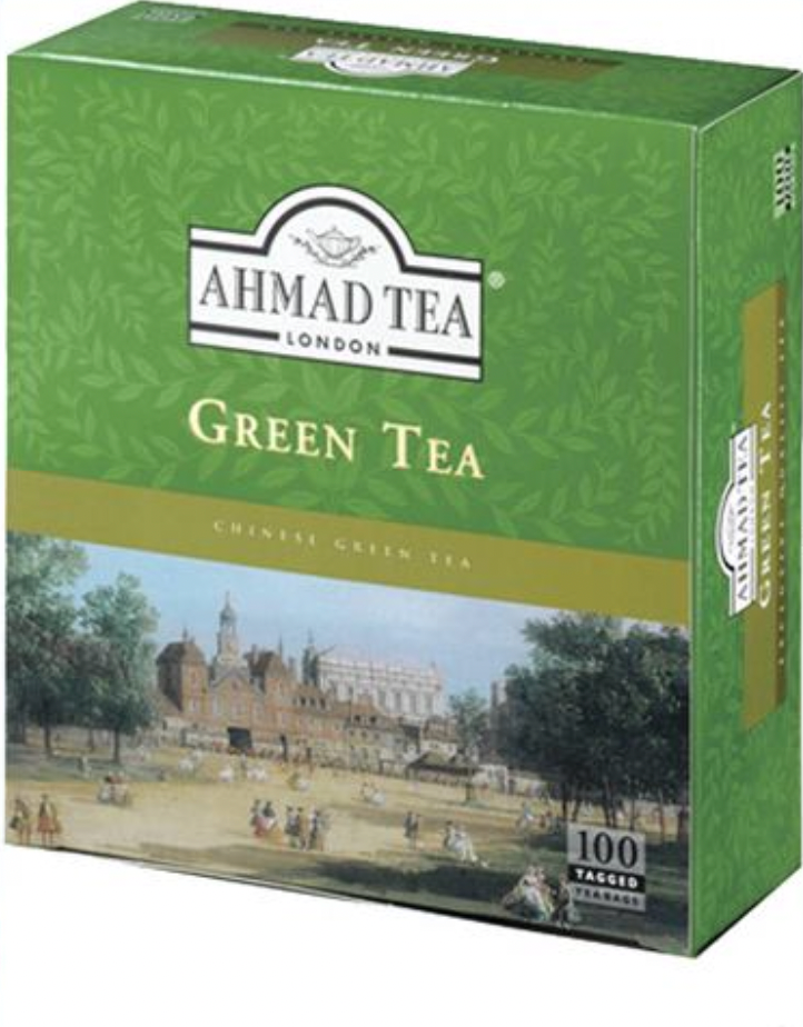 Ahmad Green Tea 100TB (Tag)