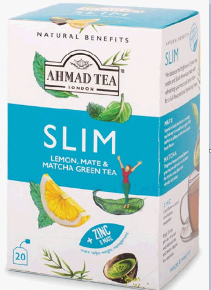 Ahmad Natural Benefits- Slim Tea 20TB