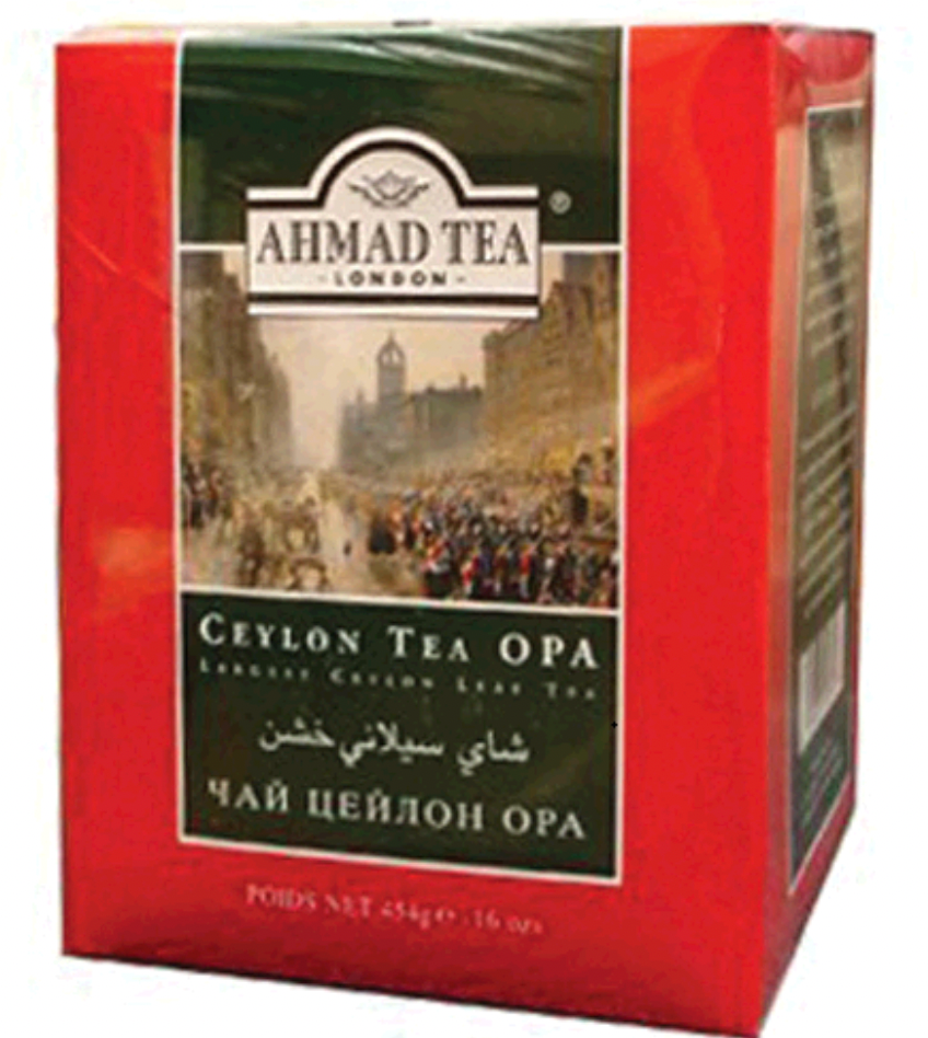 Ahmad Opa Ceylon Tea Red Box 16oz