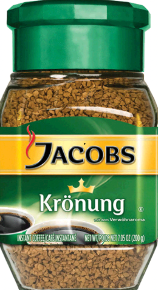 JACOBS KRONUNG INSTANT COFFEE - GLASS 200GR