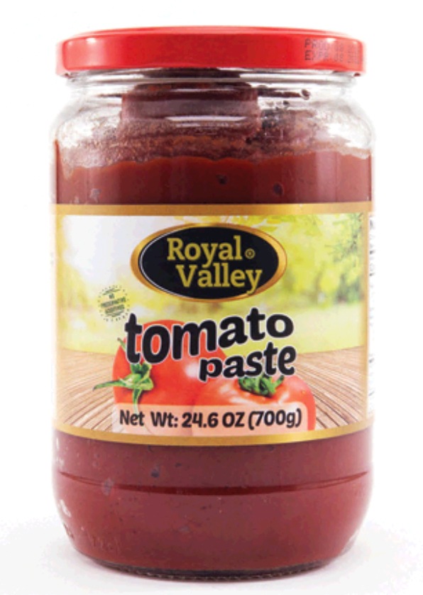 ROYAL VALLEY TOMATO PASTE 700GR GLASS