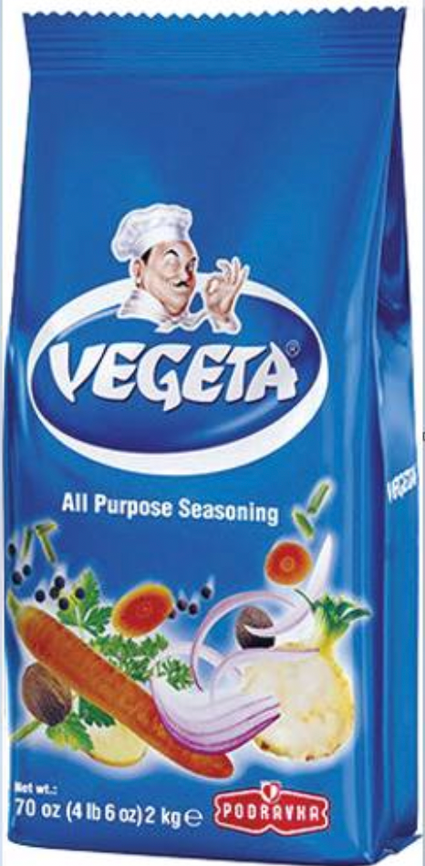 PODRAVKA VEGETA SEASONING 2KG BAG