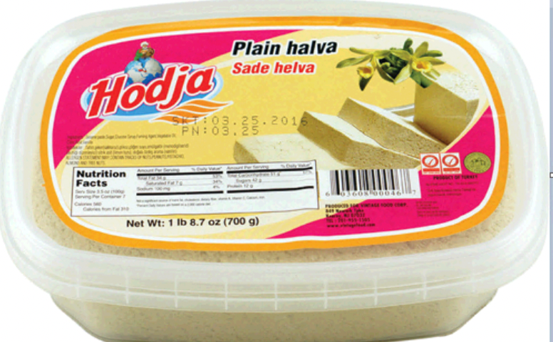 HODJA PLAIN HALVA PREMIUM 700GR