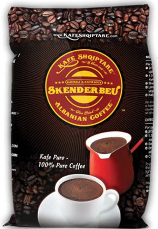 SKENDERBEU ALBANIAN COFFEE GROUND 250GR