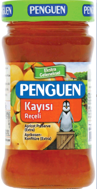 PENGUEN APRICOT PRESERVE 380GR GLASS