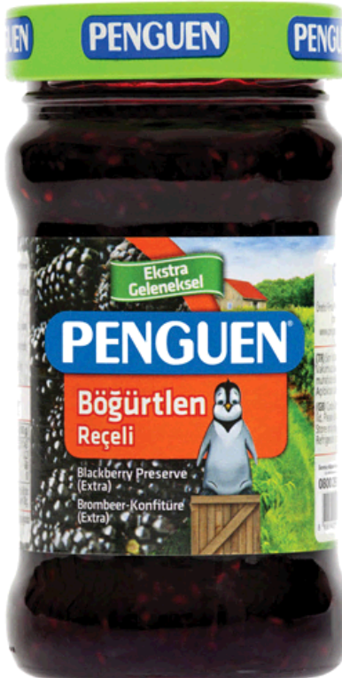 PENGUEN BLACKBERRY PRESERVE 380GR GLASS