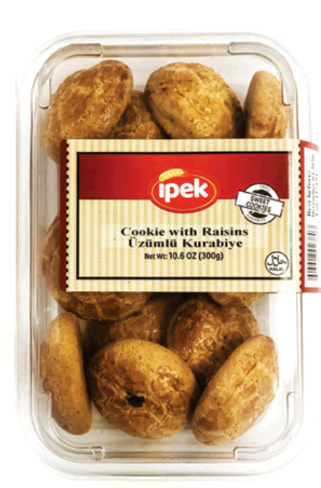 IPEK COOKIE WITH RAISINS 300GR