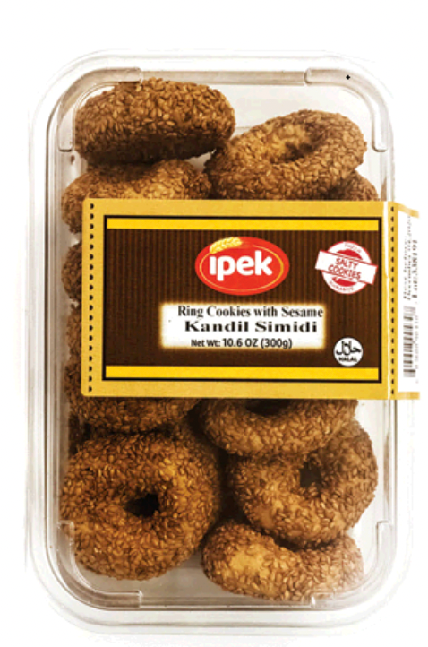 IPEK RING COOKIES WITH SESAME (KANDIL SIMIDI) 300GR