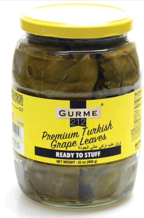 GURME 212 GRAPE LEAVES 1062CC GLASS