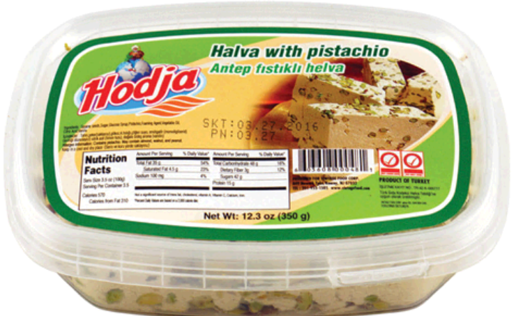 HODJA PISTACHIO HALVA PREMIUM 350GR