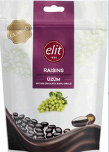 Load image into Gallery viewer, ELIT DARK CHOCOLATE COVERED RAISINS DRAGE 125GR
