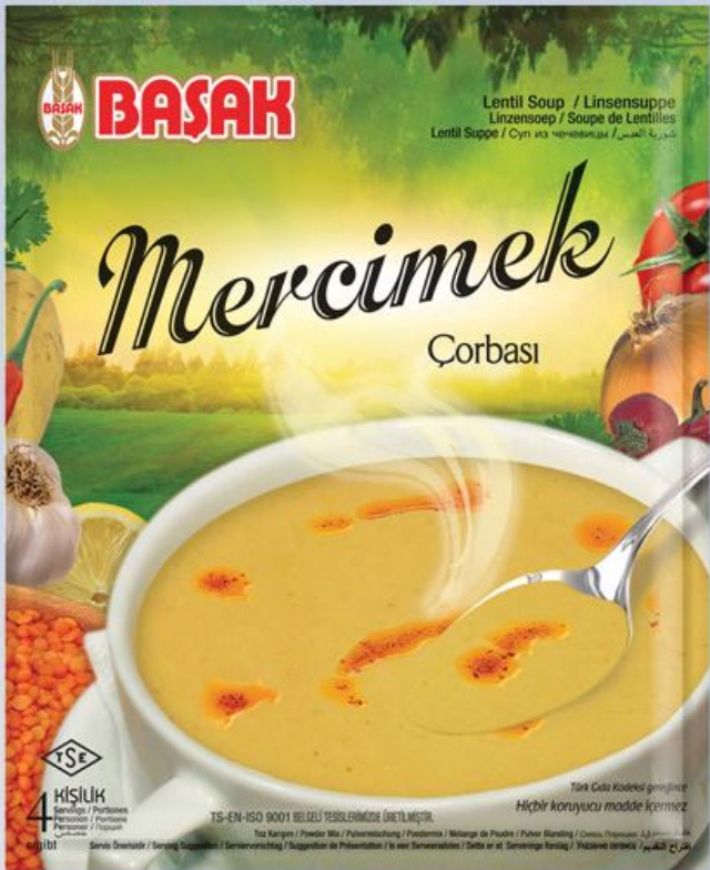 BASAK RED LENTIL SOUP 75GR