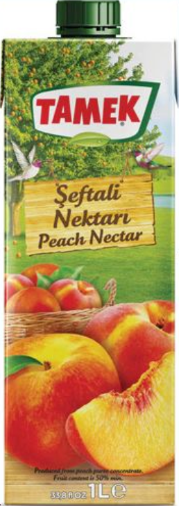 TAMEK PEACH JUICE 1LT TP