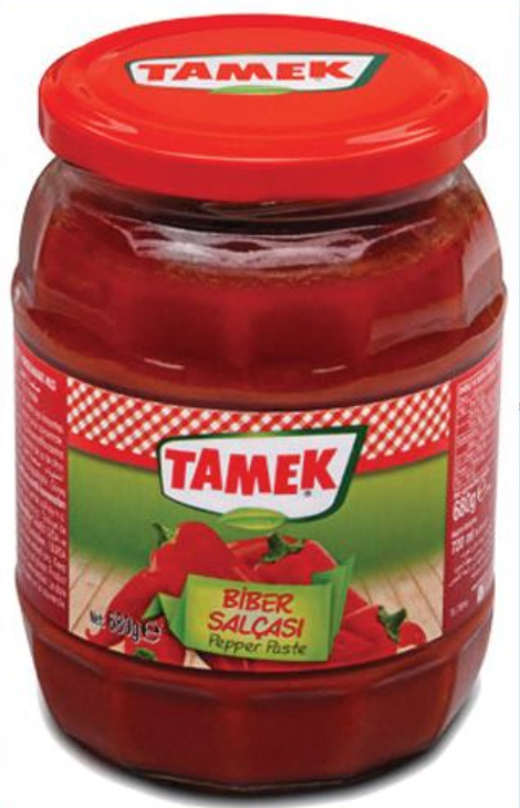 TAMEK PEPPER PASTE SWEET 540GR GLASS