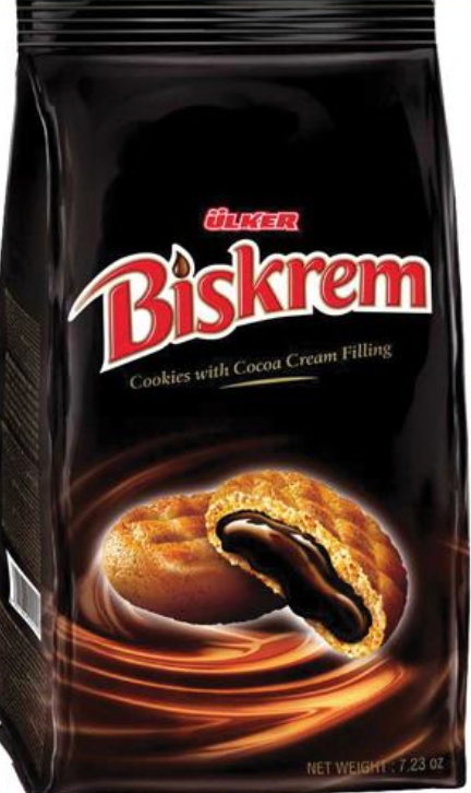 ULKER BISKREM BISCUITS 205GR