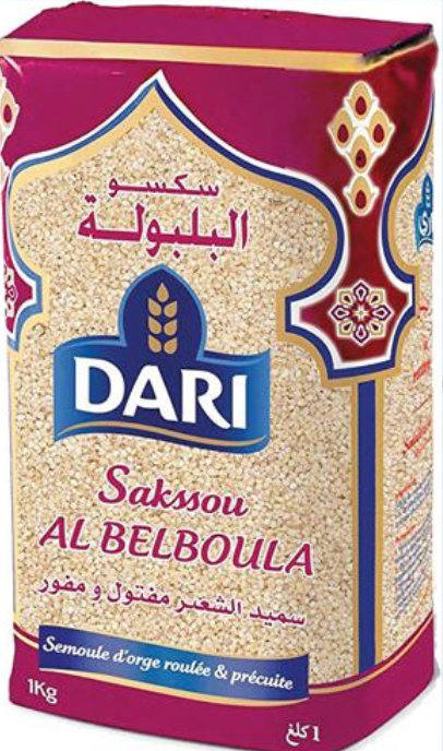 DARI COUSCOUS BARLEY 1KG