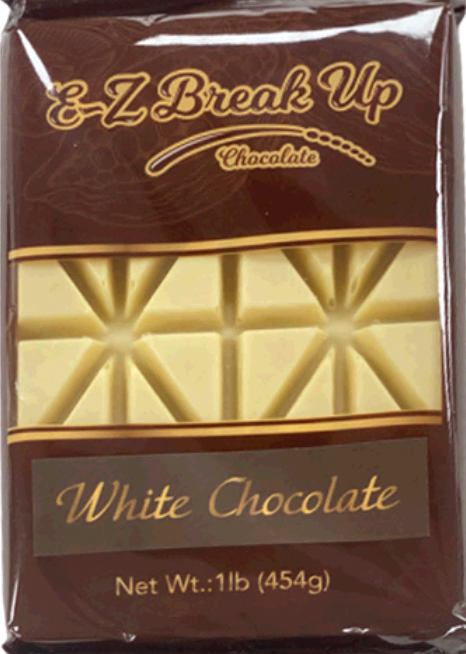 E-Z BREAK UP WHITE CHOCOLATE 454GR