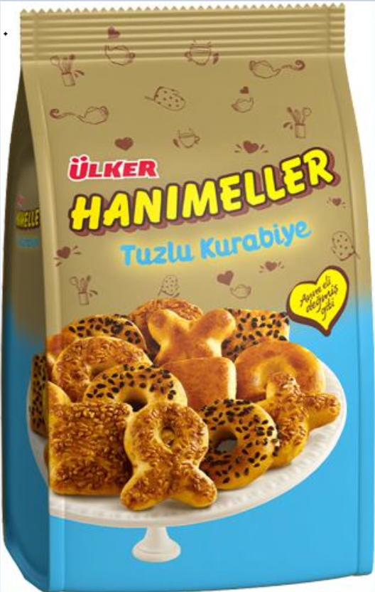 ULKER HANIMELLER SALTED BISCUIT 150GR