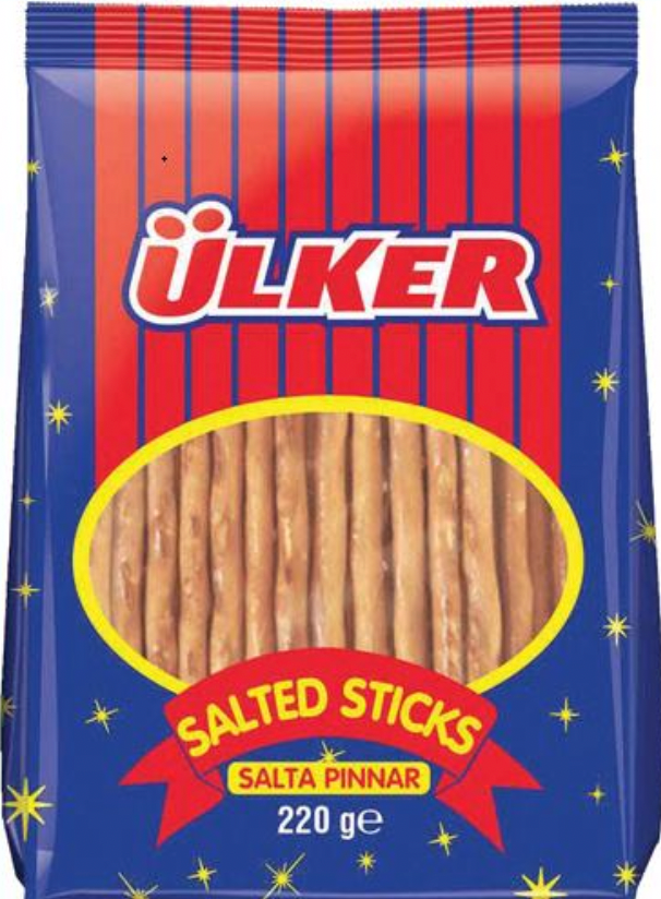 ULKER STICK CRACKERS 220GR