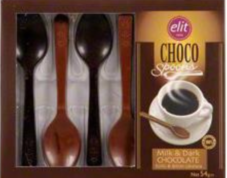 ELIT SPOON CHOCOLATE 54GR