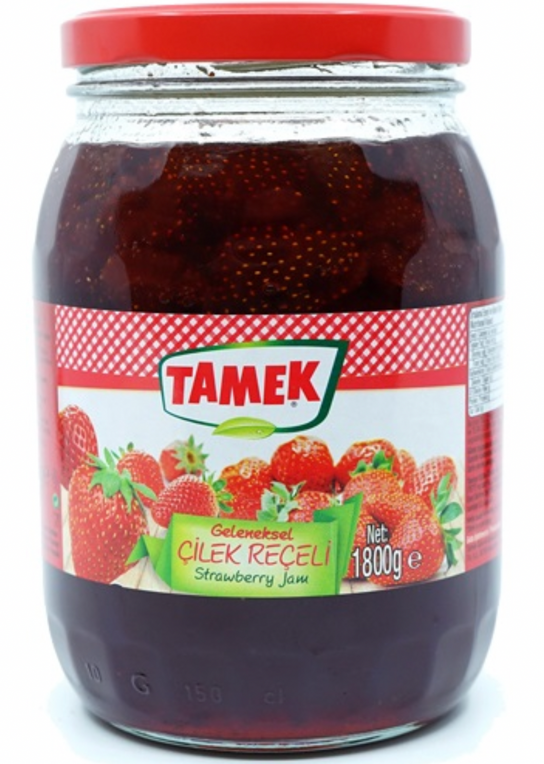 TAMEK STRAWBERRY JAM 1800GR GLASS